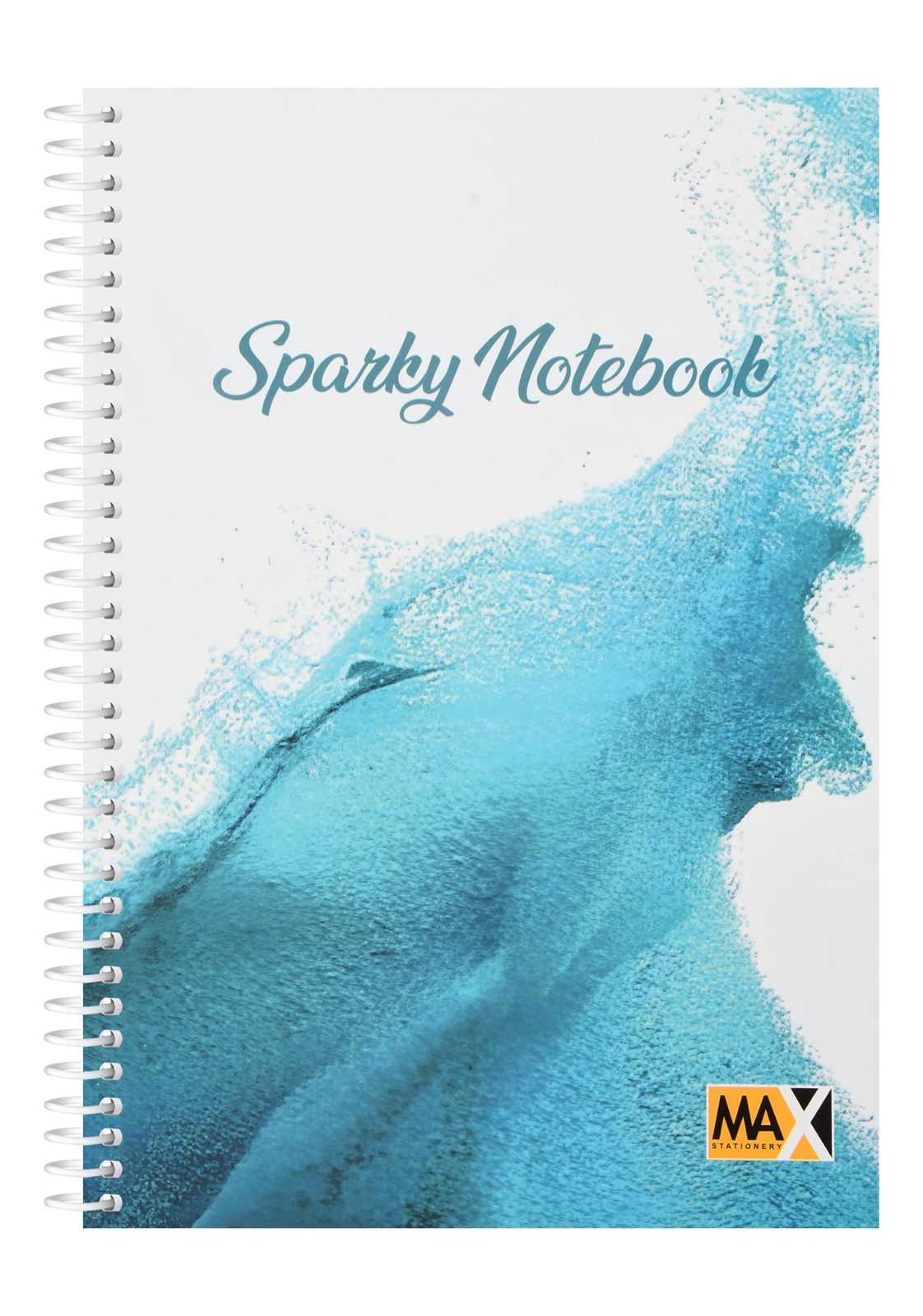 Max Trendy Wire-Bound Notebook – 100 Sheets