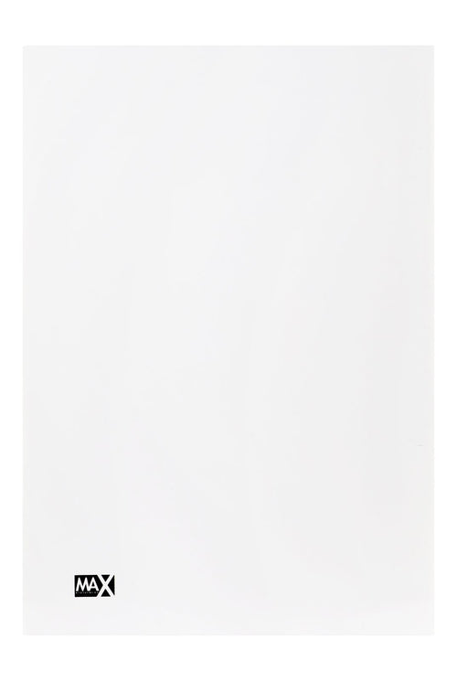 Max Stapled Ruled Notebook – 100 Sheets, Assorted Colors