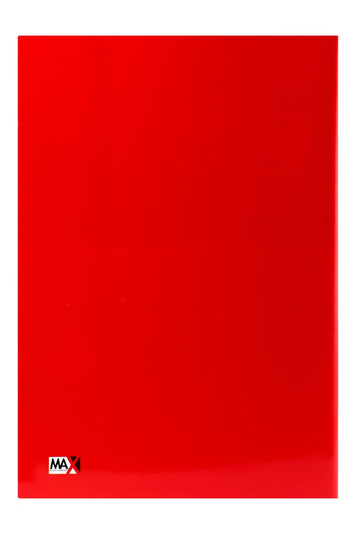 Max Stapled Ruled Notebook – 100 Sheets, Assorted Colors