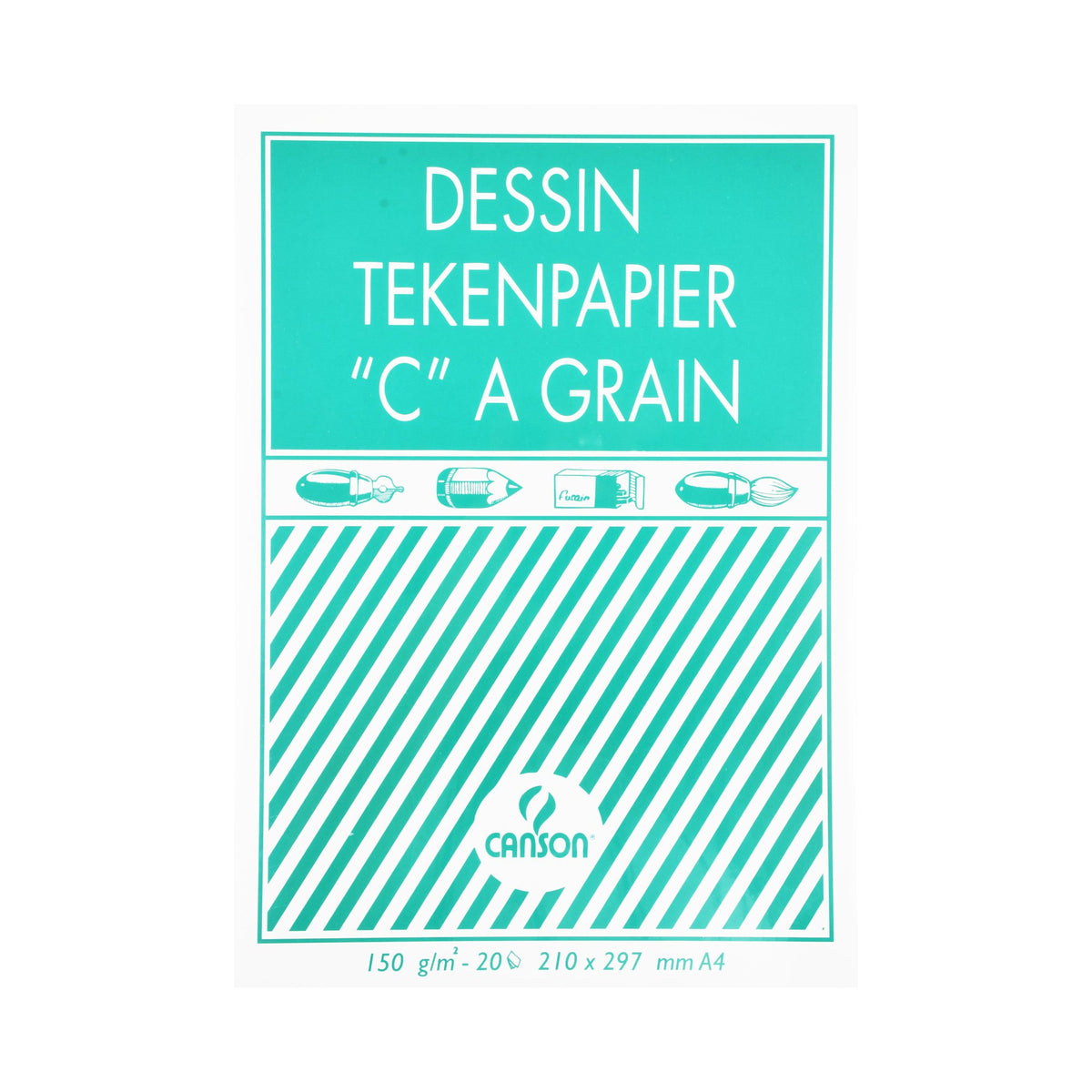 Canson A4 Drawing Paper Pad