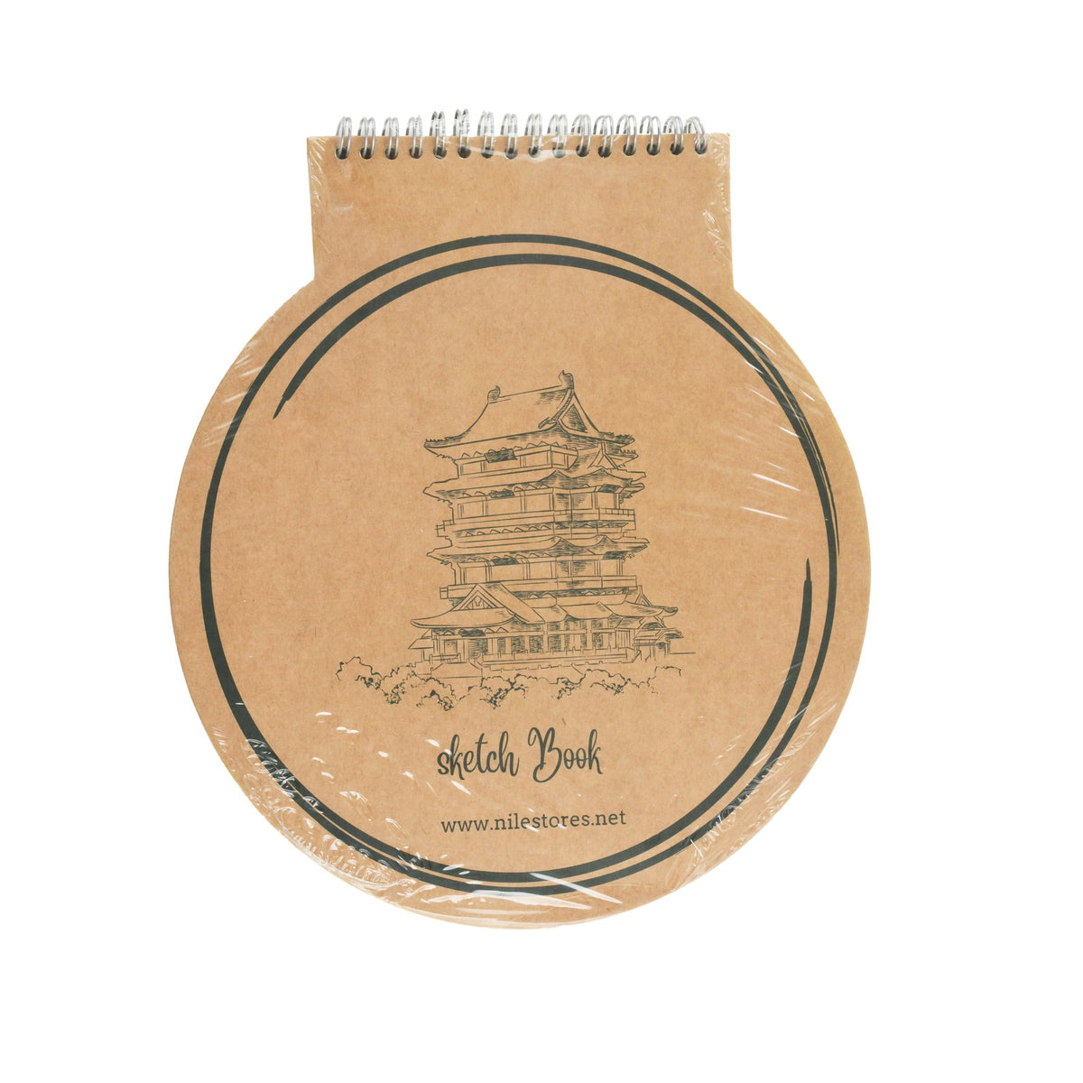 Nile Round Ivory Sketchbook