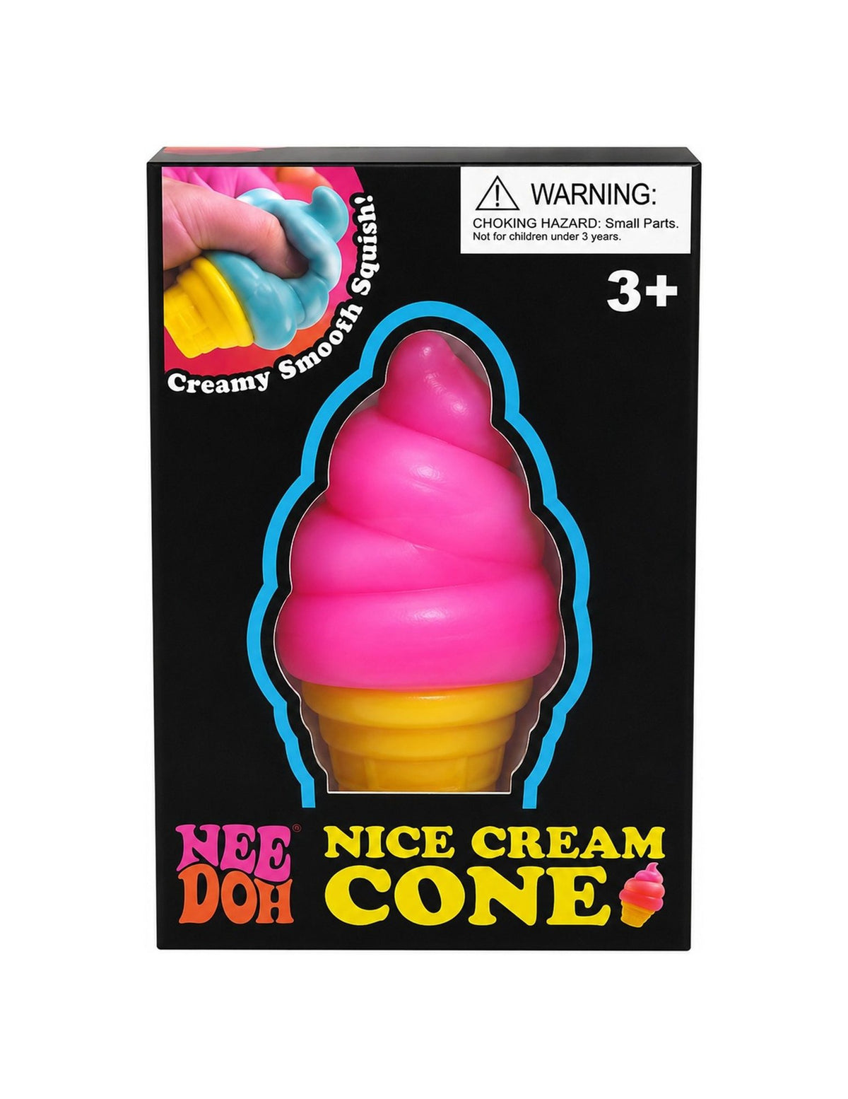 NeeDoh Nice Cube Super Solid Purple Squishy Toy