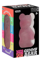 NeeDoh Pink Gummy Bear Squishy Toy