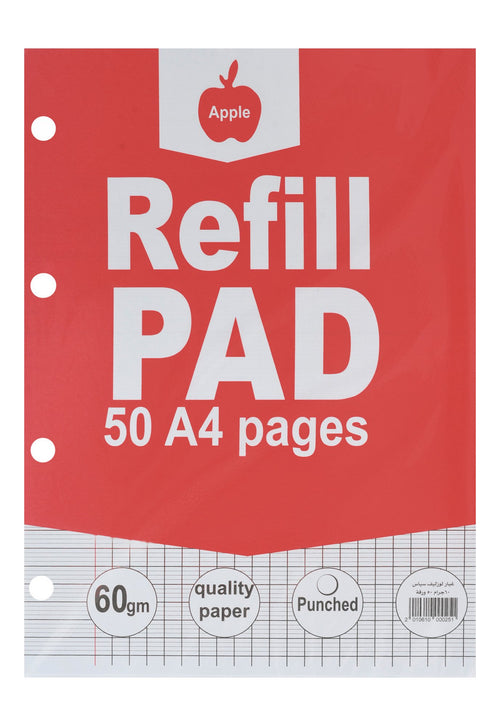 Apple A4 White Refill Pad – 50 Pages