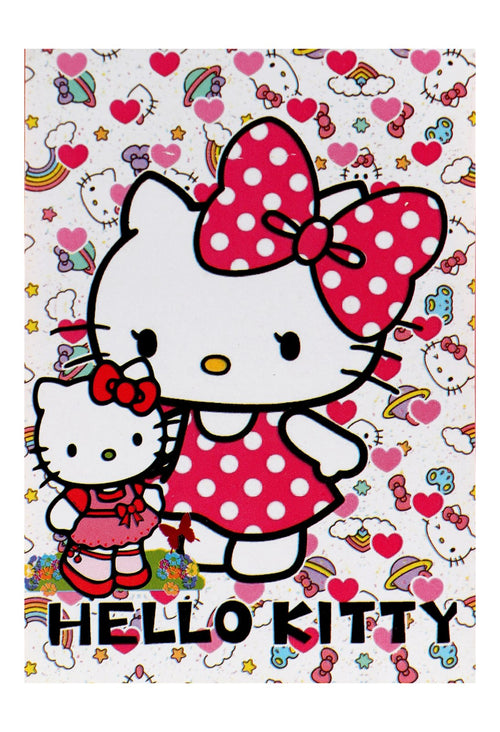A6 Hello Kitty Print Cut & Paste Colored Papers