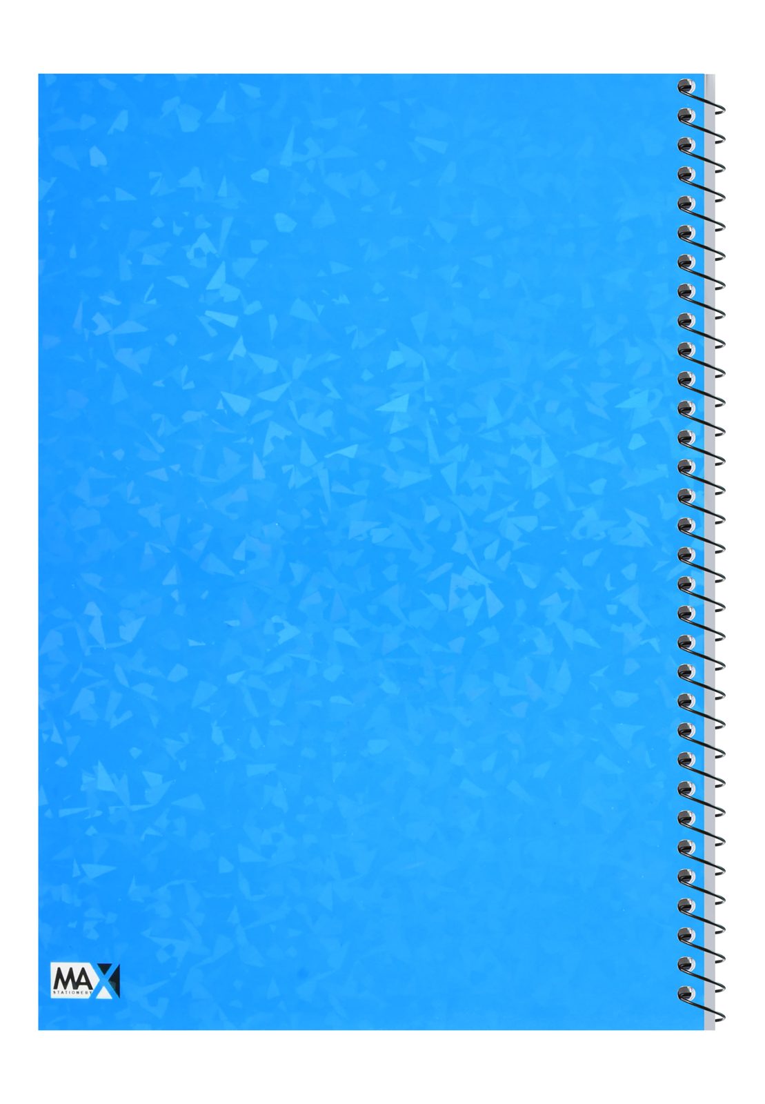 Max Wire-Bound Squared Notebook – 100 Sheets, 1/2 cm, Laser Cover