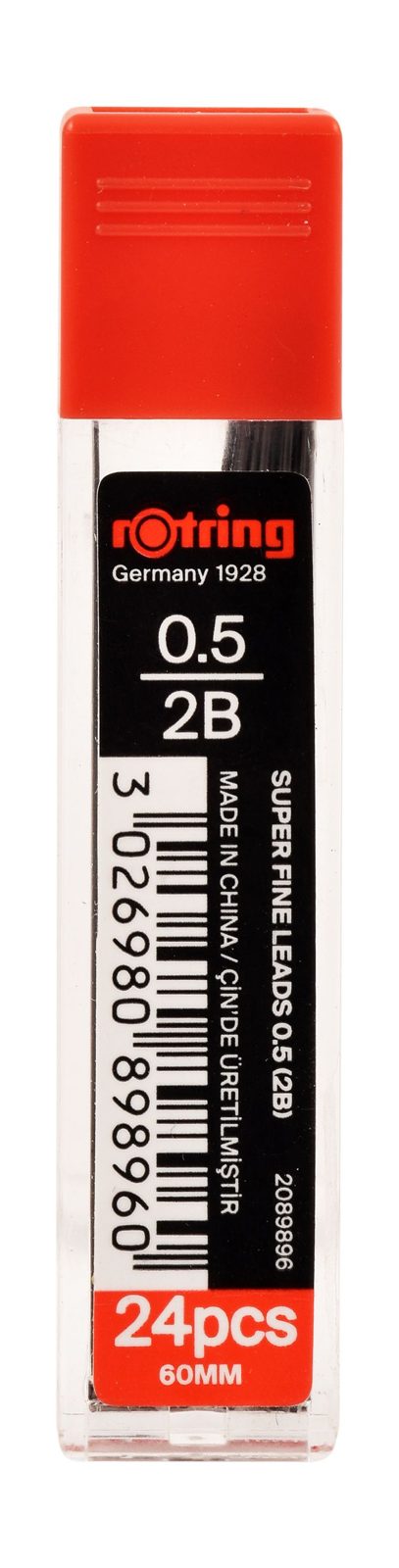 Rotring Pencil Leads 0.5 mm 2B