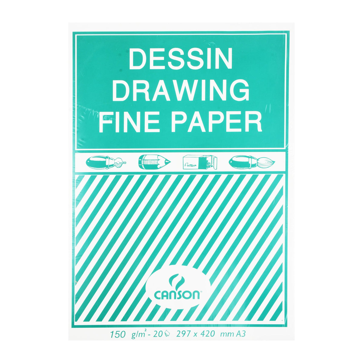 A3 White Drawing Book (20 Sheets)