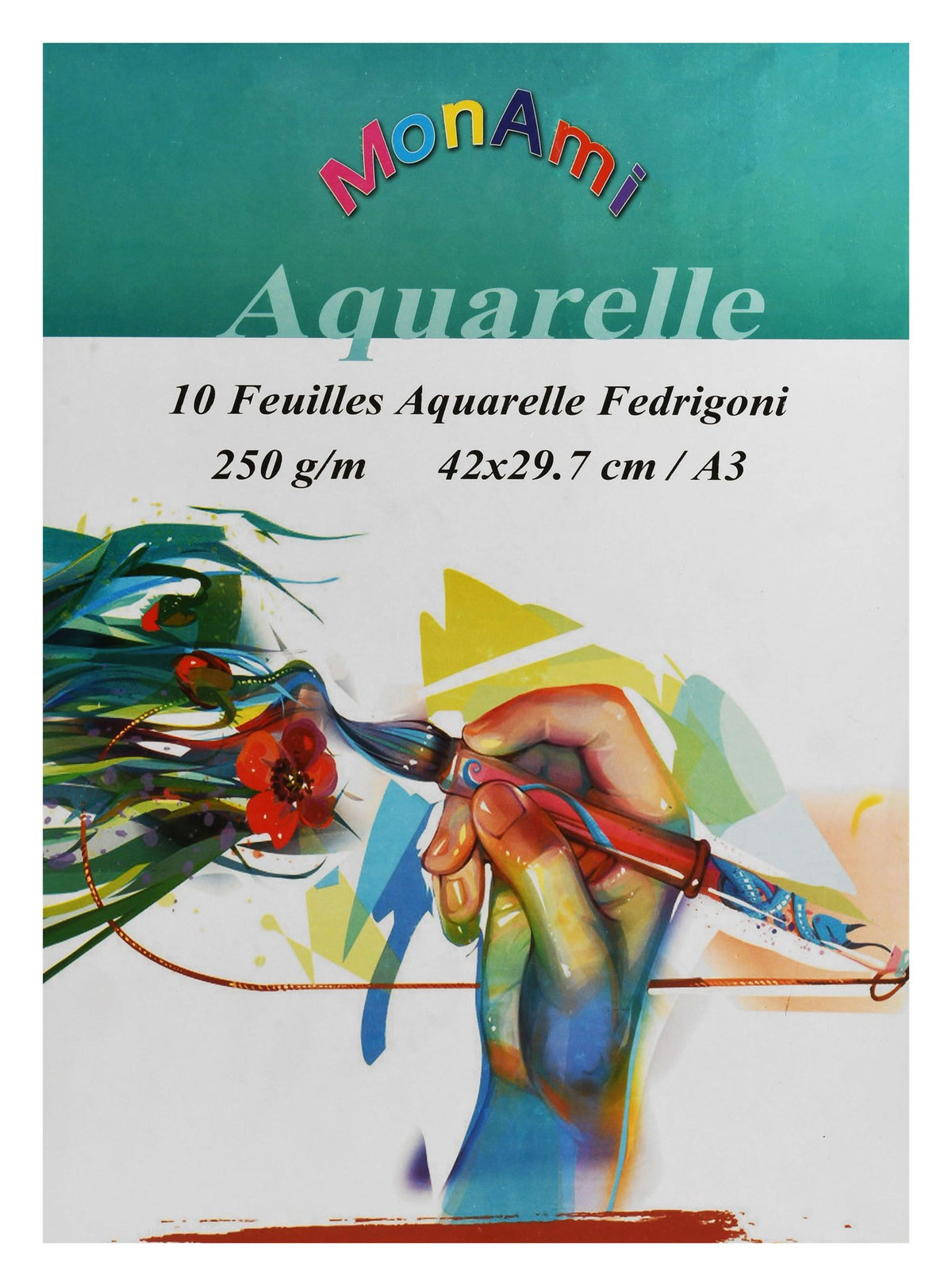 Monami A3 Watercolor Pad – 10 Sheets