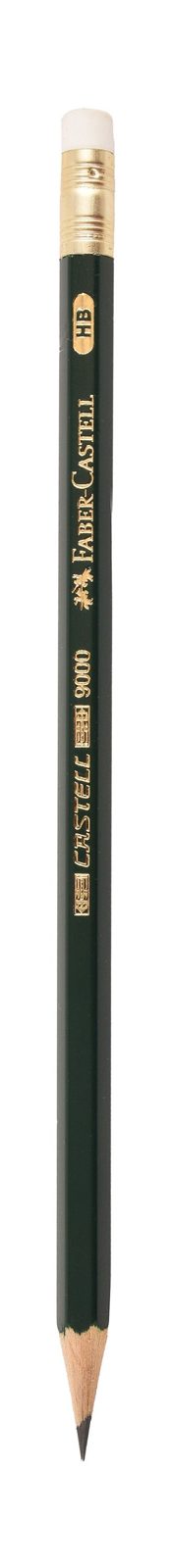 Faber-Castell 9000 Pencil with Eraser