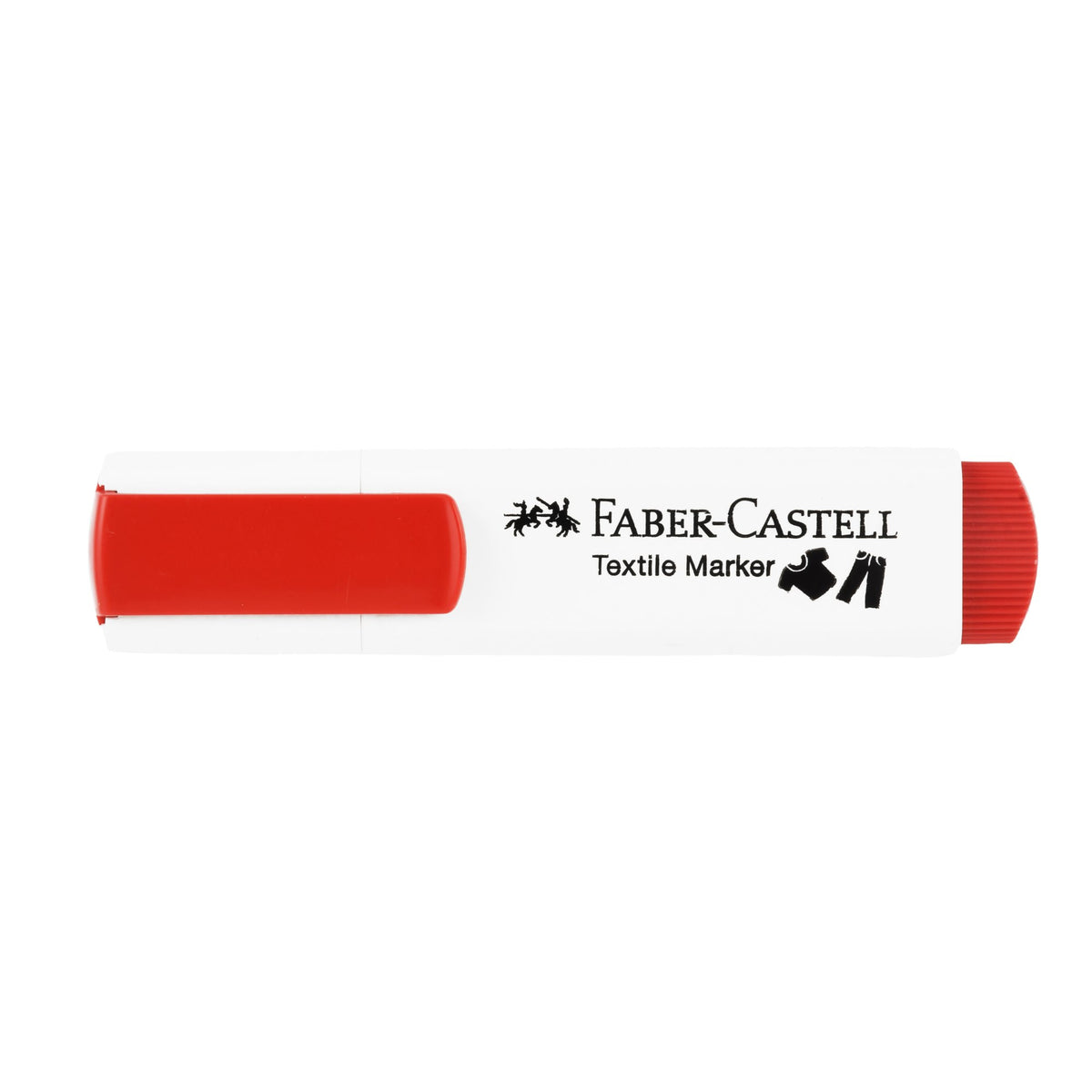 Faber-Castell Textile Marker – Red