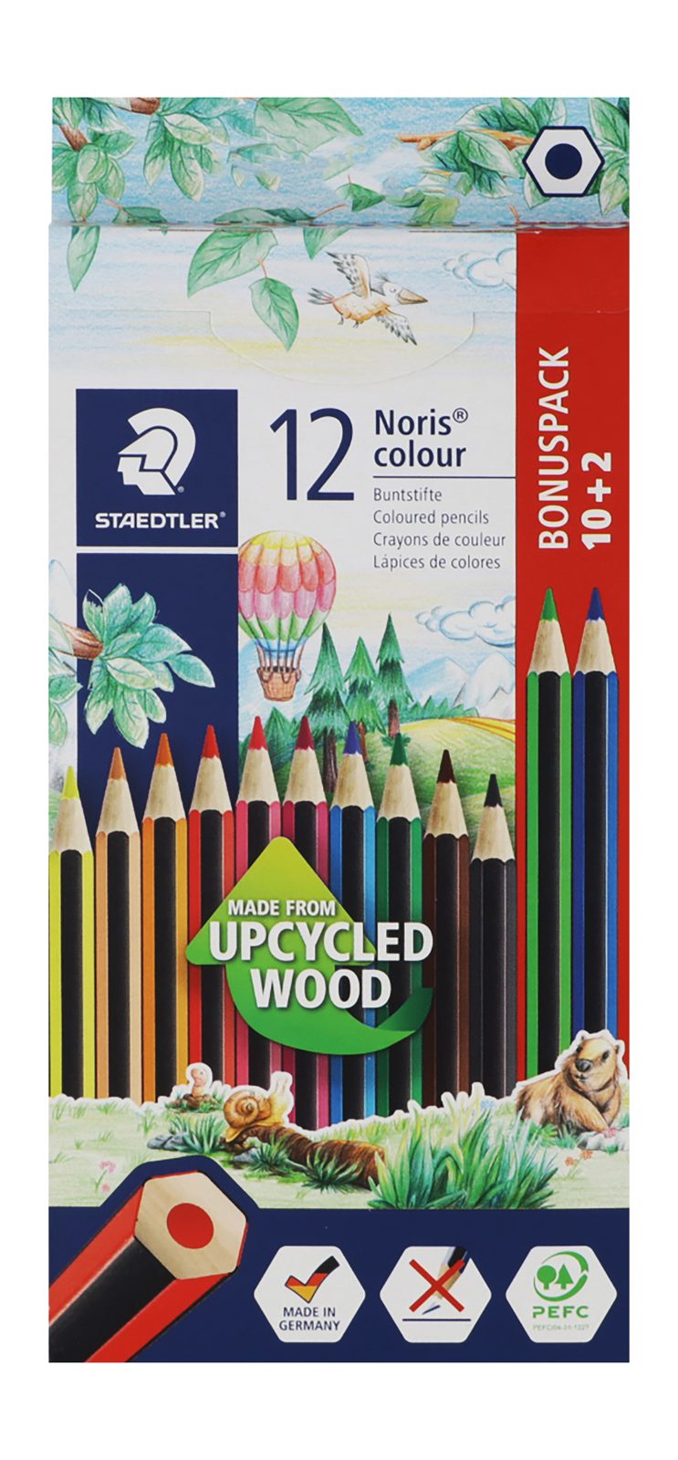 Staedtler Wooden Colored Pencils – 12 Colors