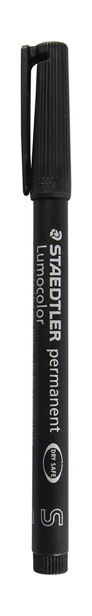 Staedtler Lumocolor Black Ink Extra Fine Tip Permanent Marker