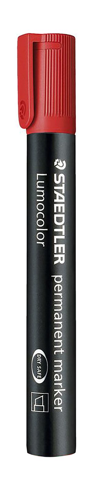 Staedtler Permanent Marker Chisel Tip – Red