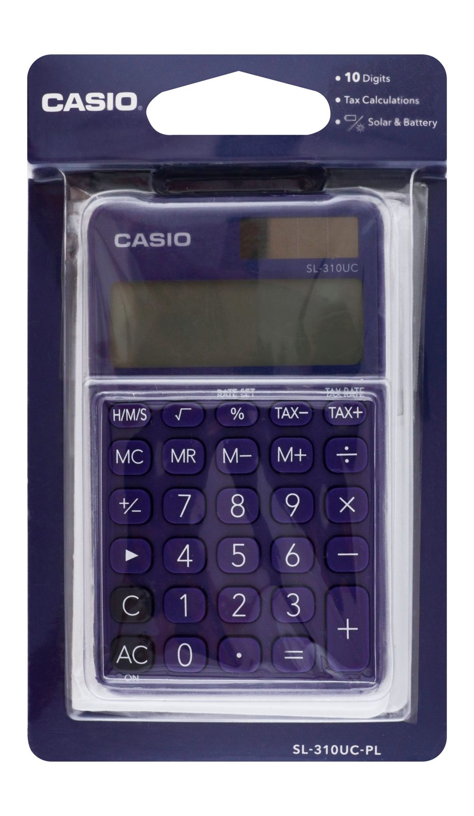 Casio SL-310UC Calculator – Purple