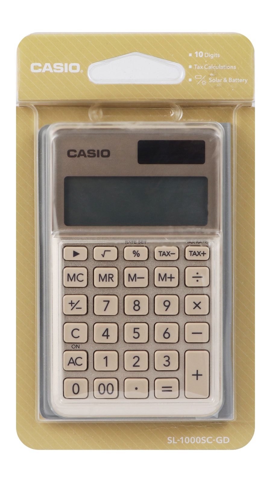 Casio SL-1000DC Calculator – Gold
