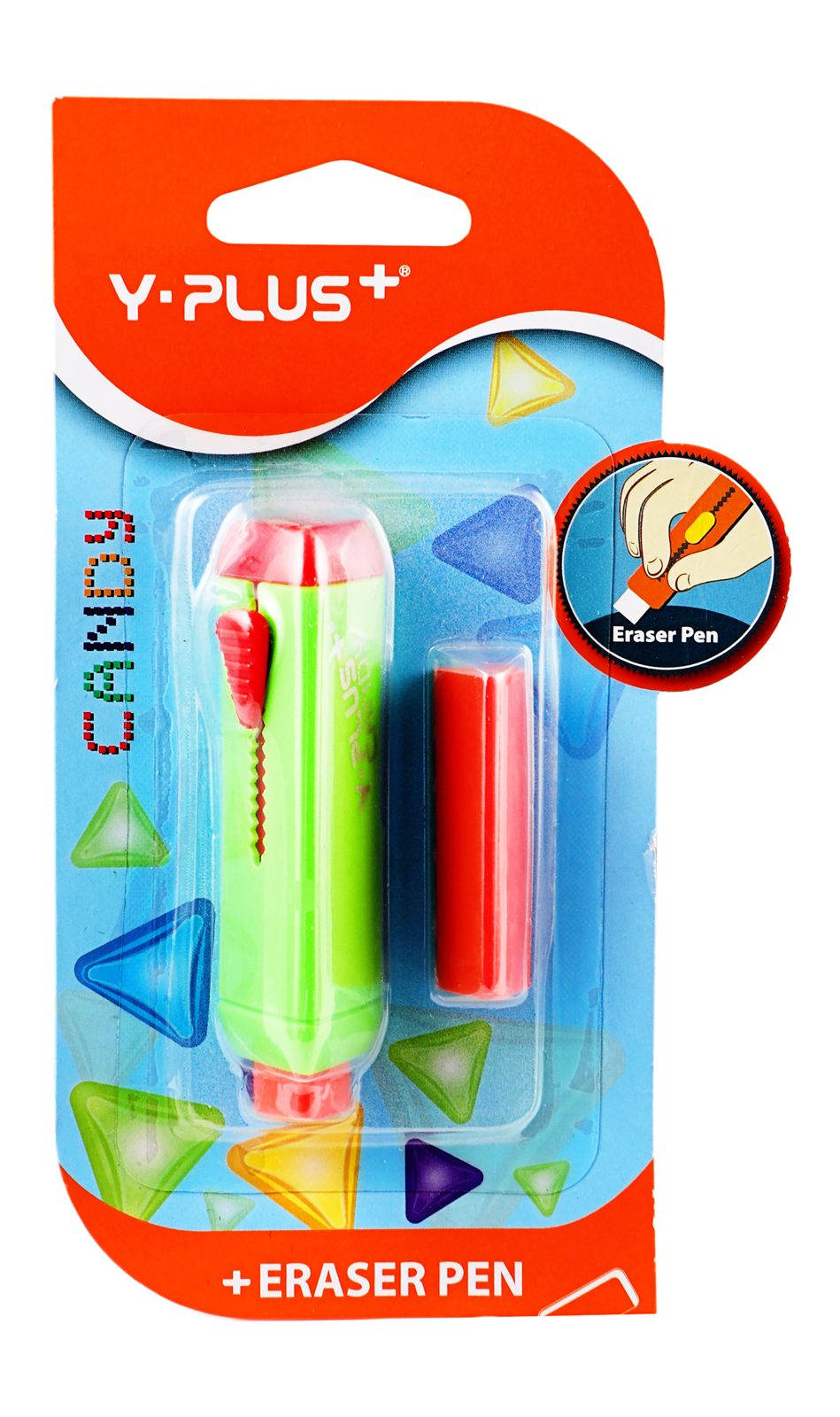 Y-Plus Eraser with Sleeve