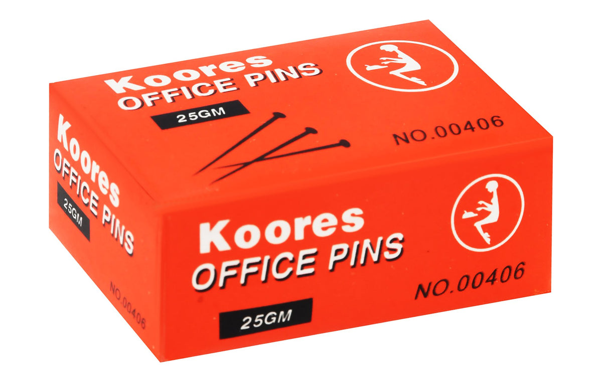 Kores Silver Office Pins
