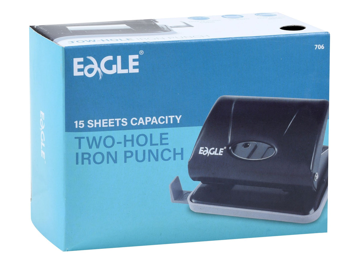 Eagle Black Iron 2 Hole Puncher