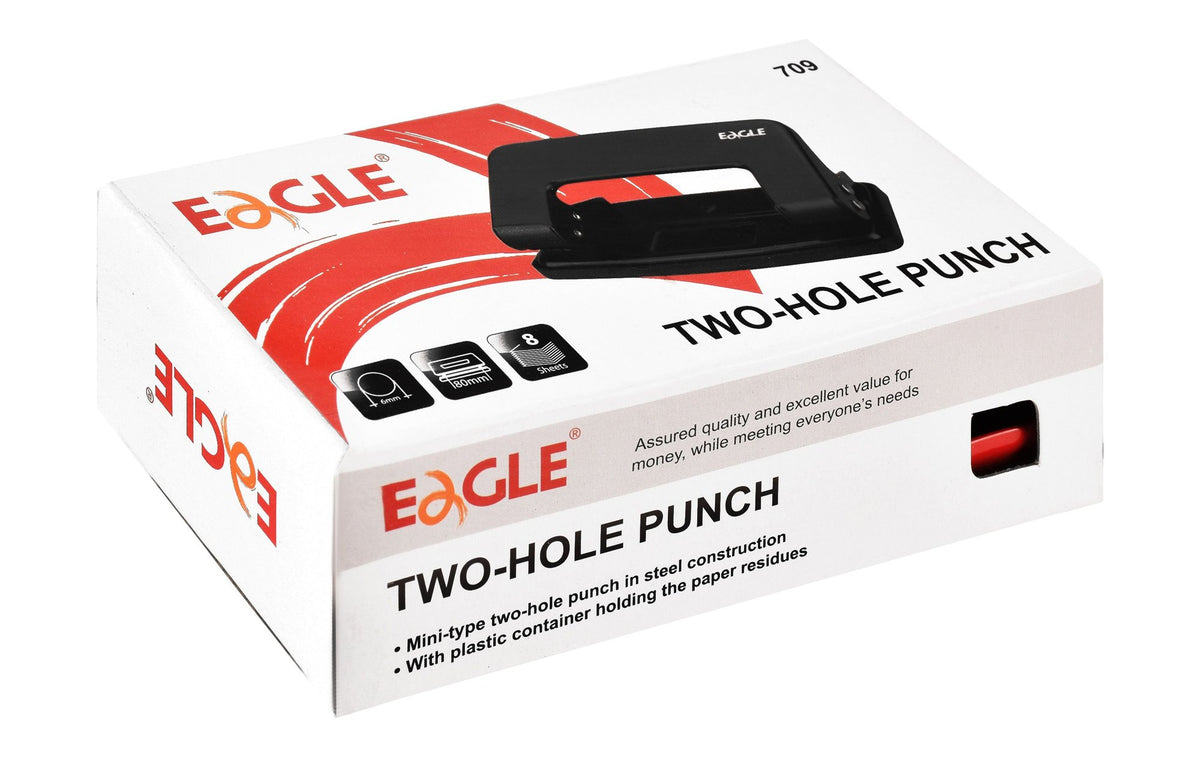 Eagle Red 2 Hole Puncher 709