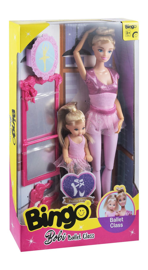 Bingo Bobi Ballet Class Doll Set