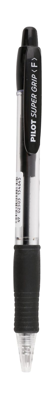 Pilot Super Grip Ballpoint Pen 0.7 mm – Black