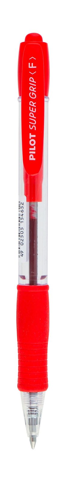Pilot Super Grip Ballpoint Pen 0.7 mm – Red