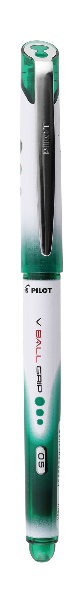 Pilot V-Ball Grip 0.5mm Green Ink Ballpoint Gel Pen