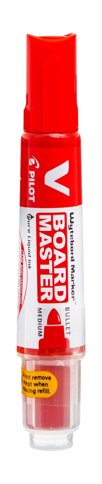 Pilot Whiteboard Marker Round Tip – Red
