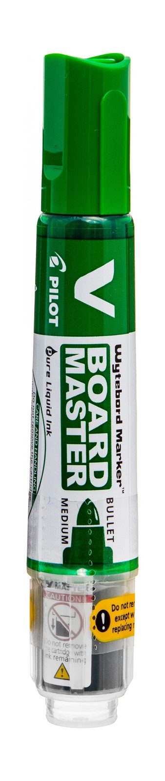 Pilot V Board Master BeGreen Whiteboard Marker Round Tip – Green