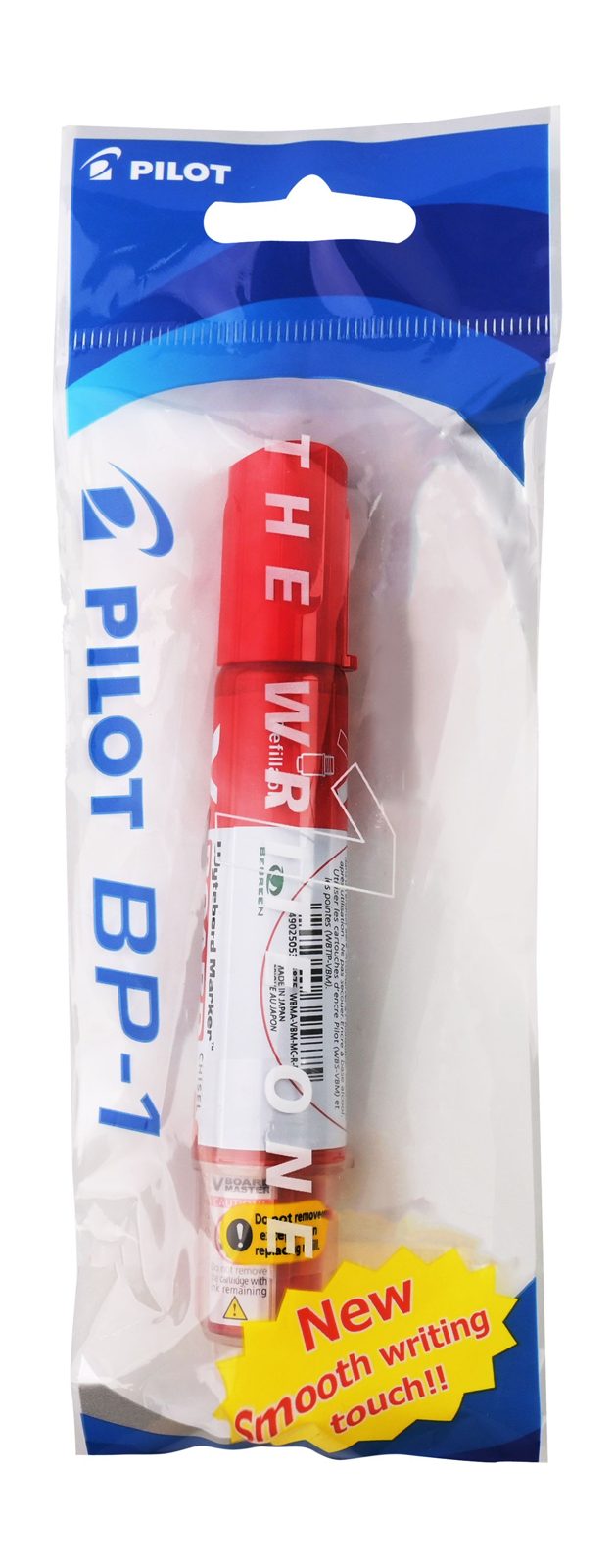 Pilot Liquid Whiteboard Marker Wide Chisel Tip – Red