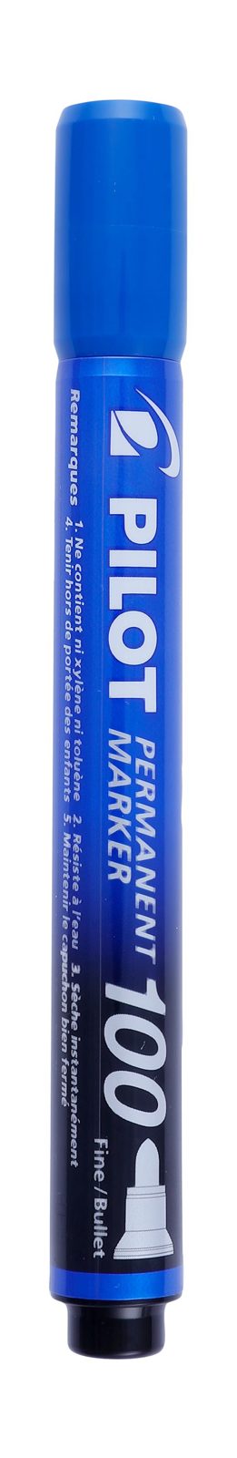 Pilot Permanent Marker Round Tip – Blue