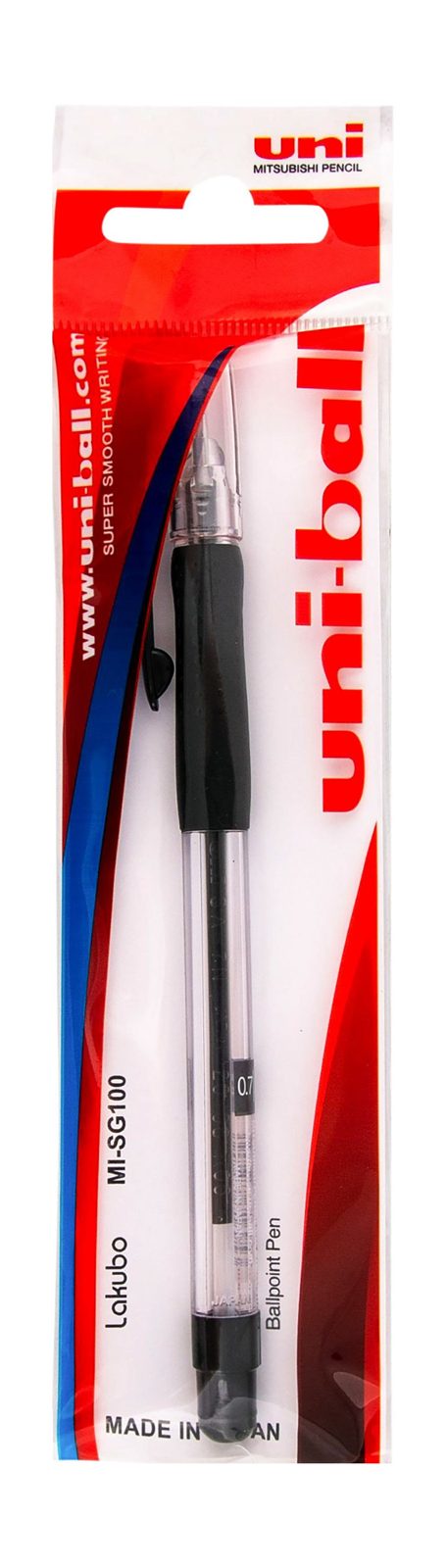 uni-ball Ballpoint Pen with Cap 0.7 mm – Black