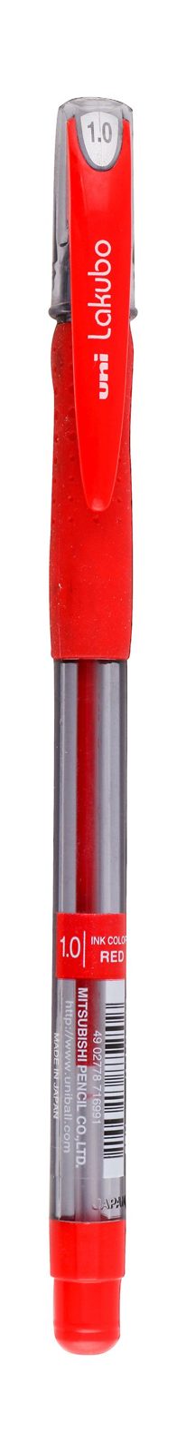 uni-ball Ballpoint Pen with Cap 1.0 mm – Red