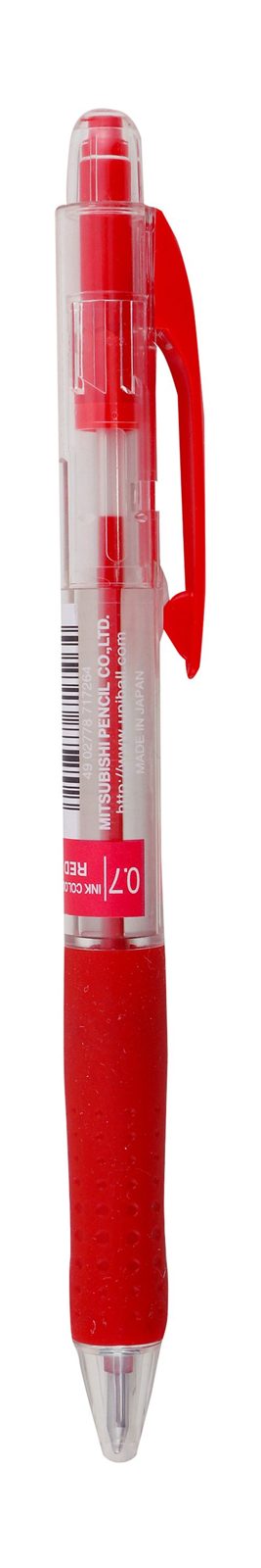 uni Ballpoint Pen 0.7 mm – Red, 100