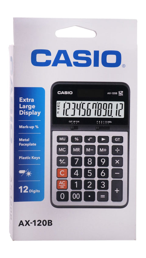 Casio AX-120B Desktop Calculator