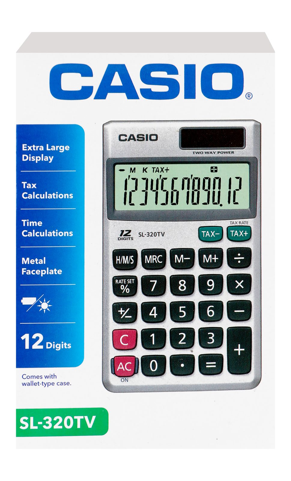 Casio SL-320TV Calculator