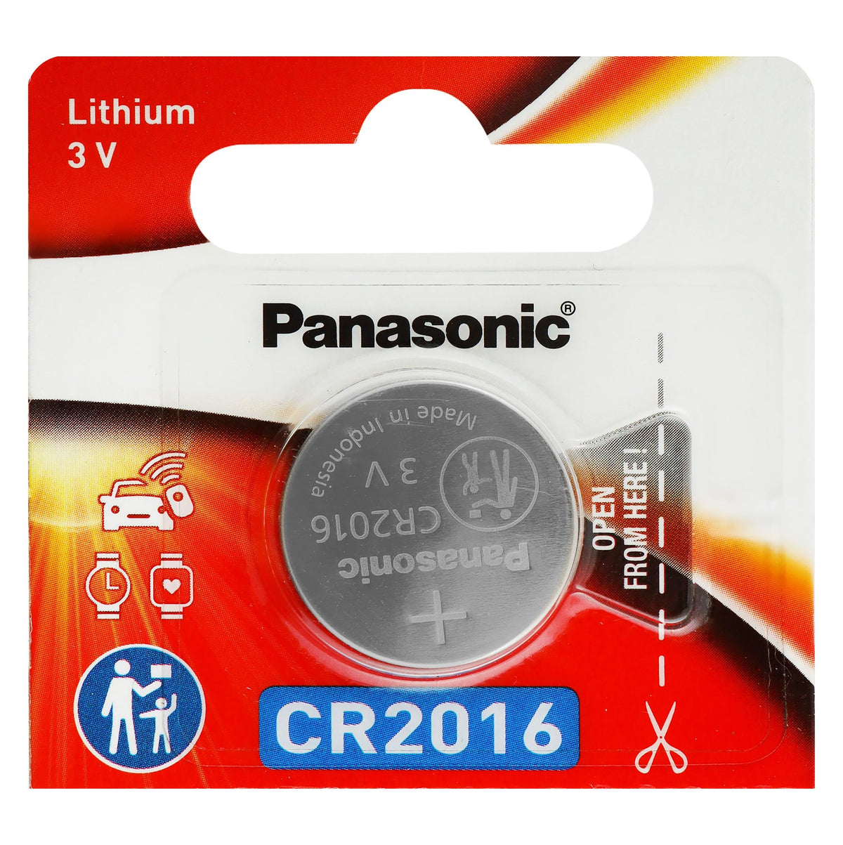 Panasonic 3V Cr2016 Lithium Battery
