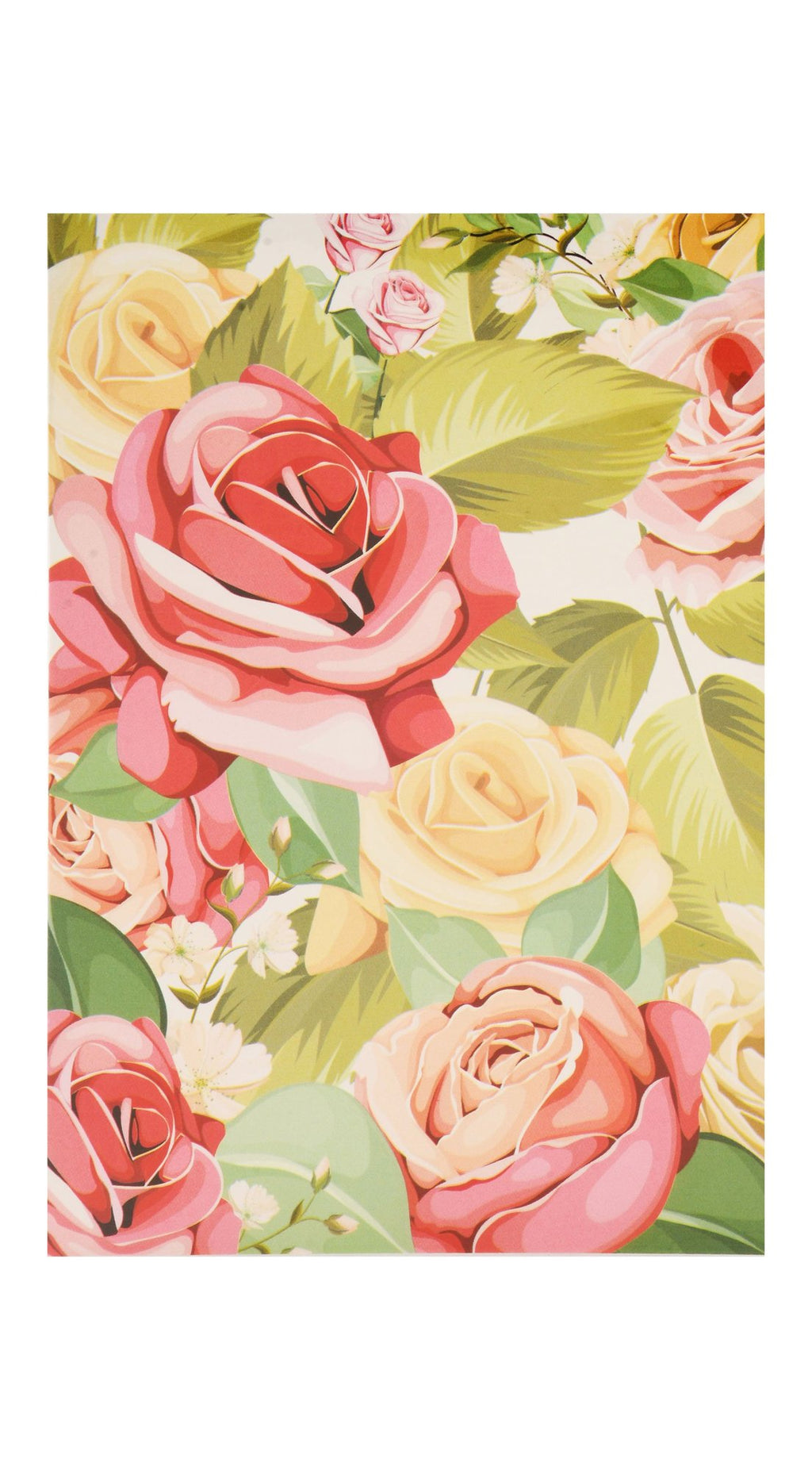 Yansit Multicolored Happy Birthday Print Greeting Card with White Envelope – 17x12cm
