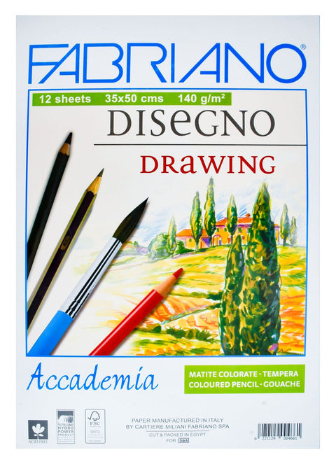 Fabriano Sketch Pad – Quarter Sheet