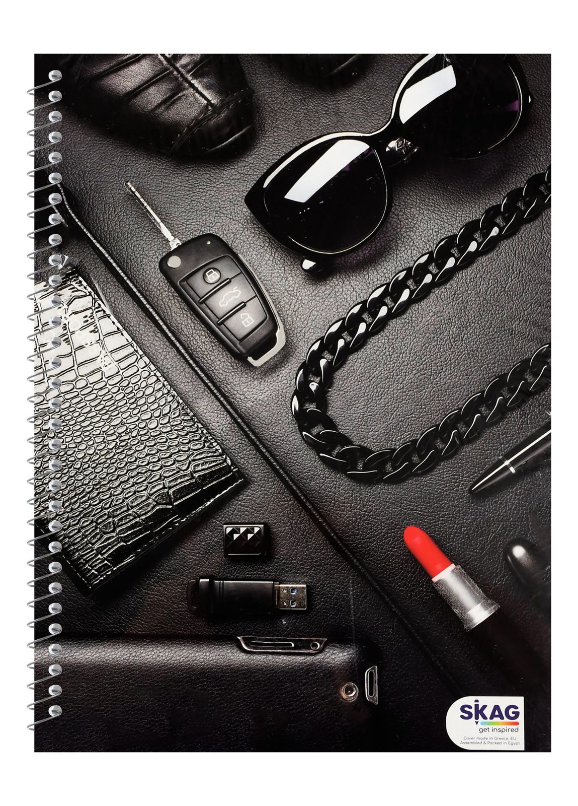 Ruled Notebook – 80 Sheets, 70 gsm