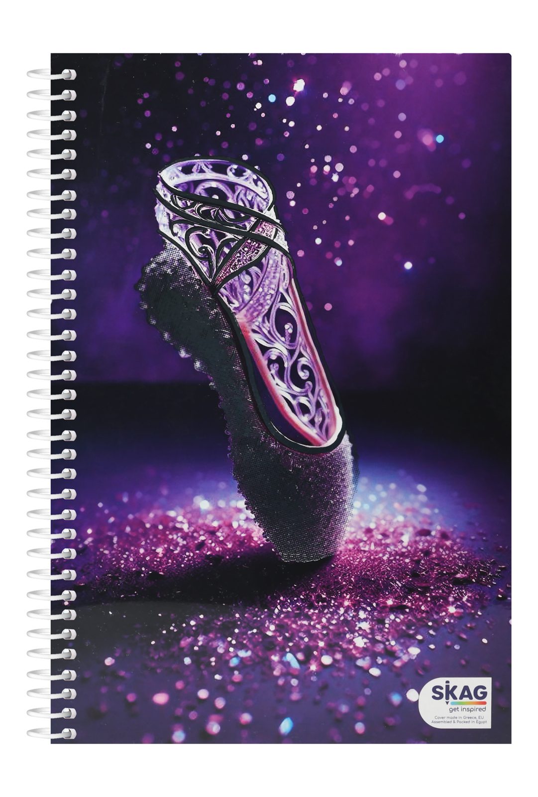 Ruled Notebook with 2 Dividers – 100 Sheets, 70 gsm