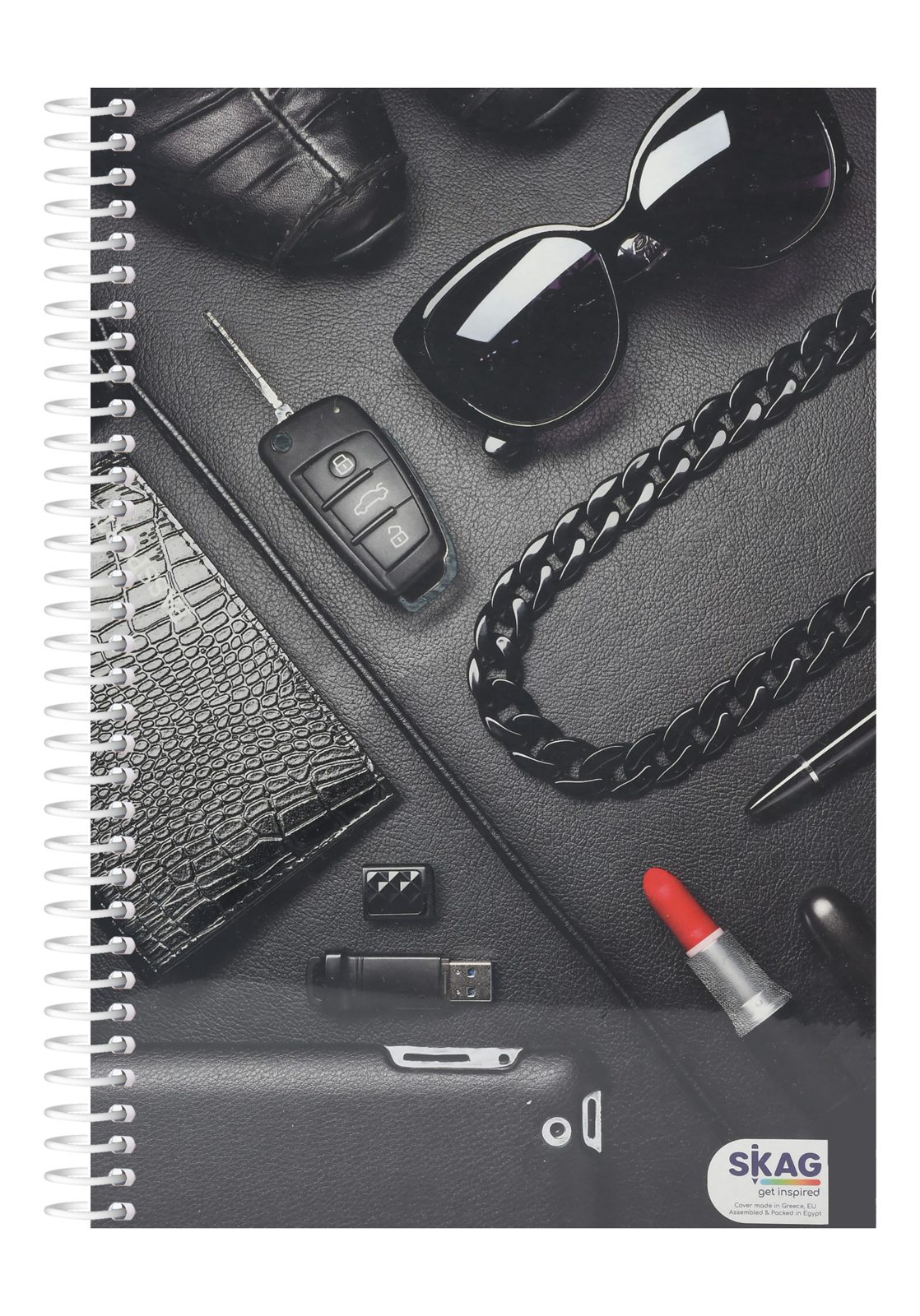 Ruled Notebook with 2 Dividers – 100 Sheets, 70 gsm