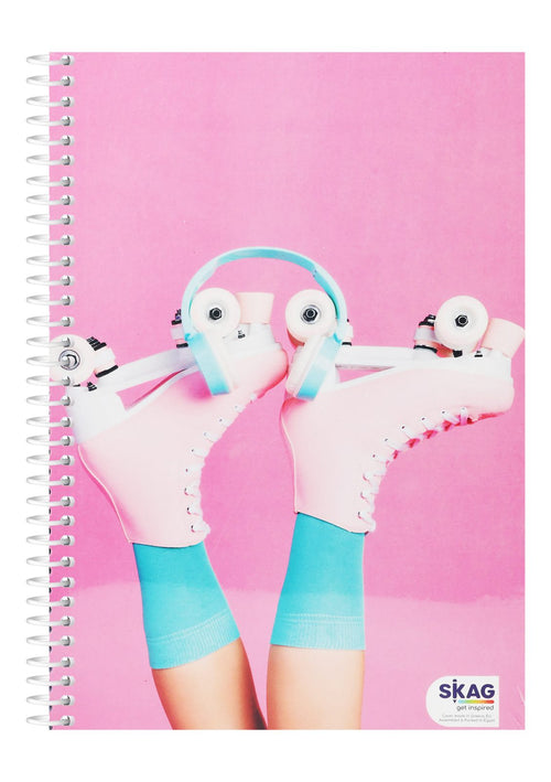 Ruled Notebook with 2 Dividers – 100 Sheets, 70 gsm