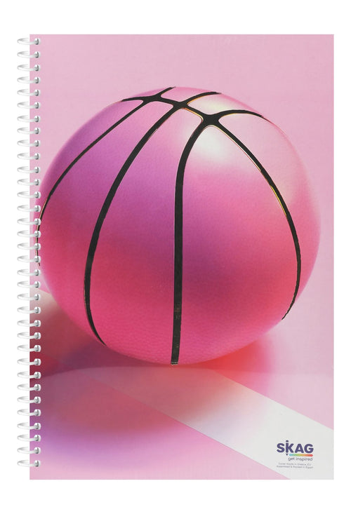 Ruled Notebook with 2 Dividers – 100 Sheets, 70 gsm