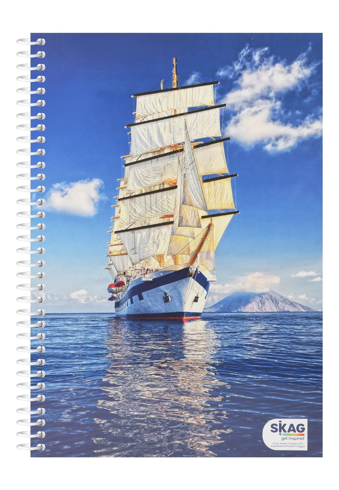 Ruled Notebook with 2 Dividers – 100 Sheets, 70 gsm