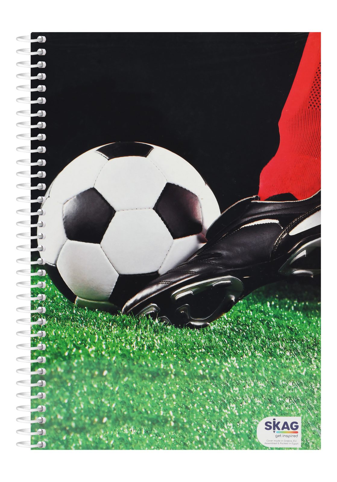 Ruled Notebook with 2 Dividers – 100 Sheets, 70 gsm