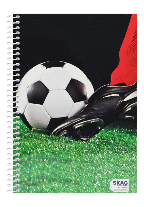 Ruled Notebook with 2 Dividers – 100 Sheets, 70 gsm