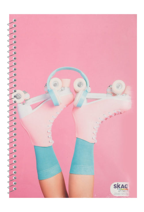 Ruled Notebook – 80 Sheets, 70 gsm