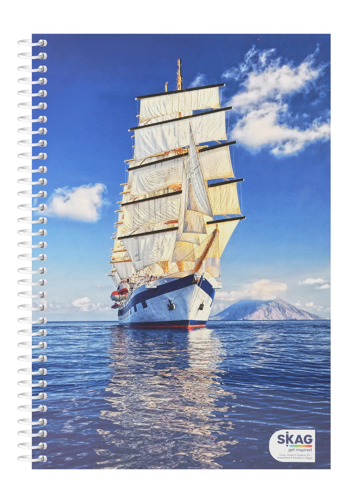 4-Subject Ruled Notebook – 160 Sheets, 70 gsm